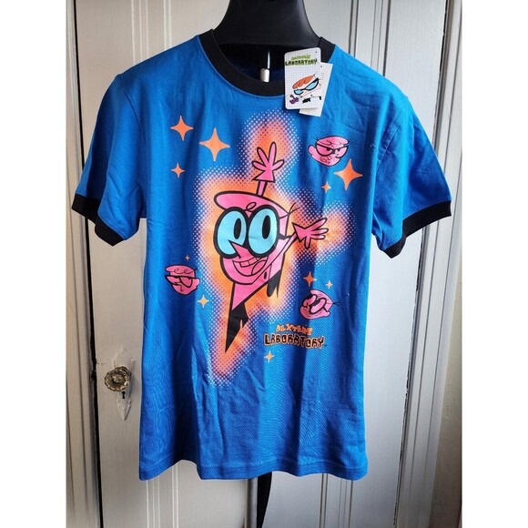 Dexter's Laboratory Dexter Tonal Portrait Ringer T-Shirt S - BoxLunch Exclusive - Picture 2 of 6